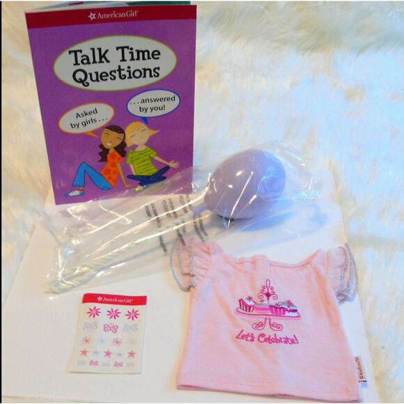 Set (4) American Girl Birthday Party Packs GOODIE BAGS Balloon Stickers Book Top - Picture 4 of 9